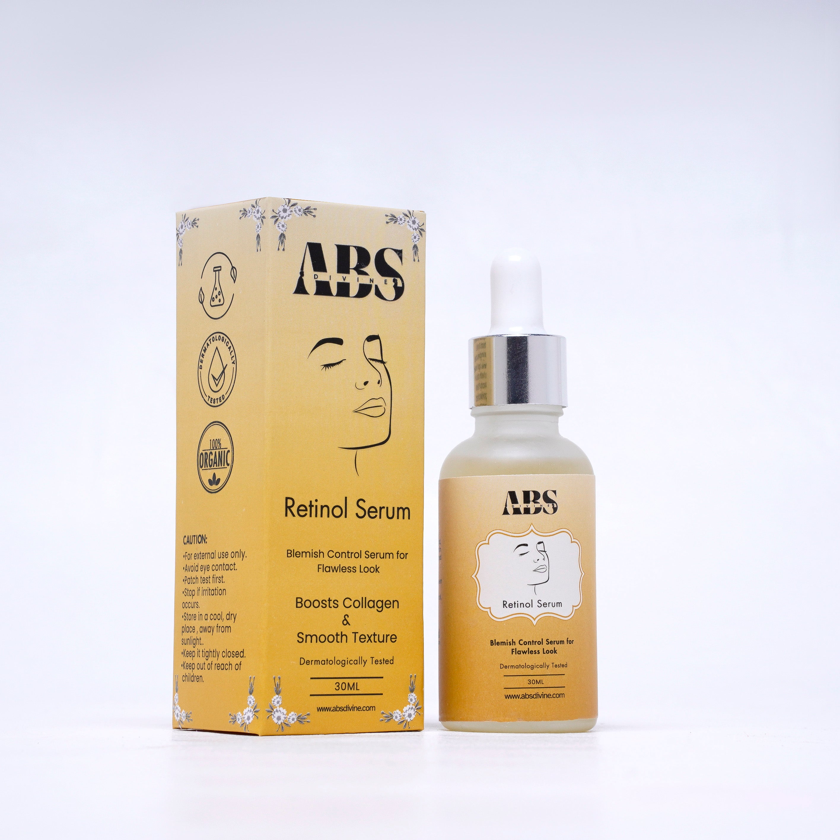 ABS Divine Anti-Aging Retinol Serum 30ML for blemish control and smooth skin texture