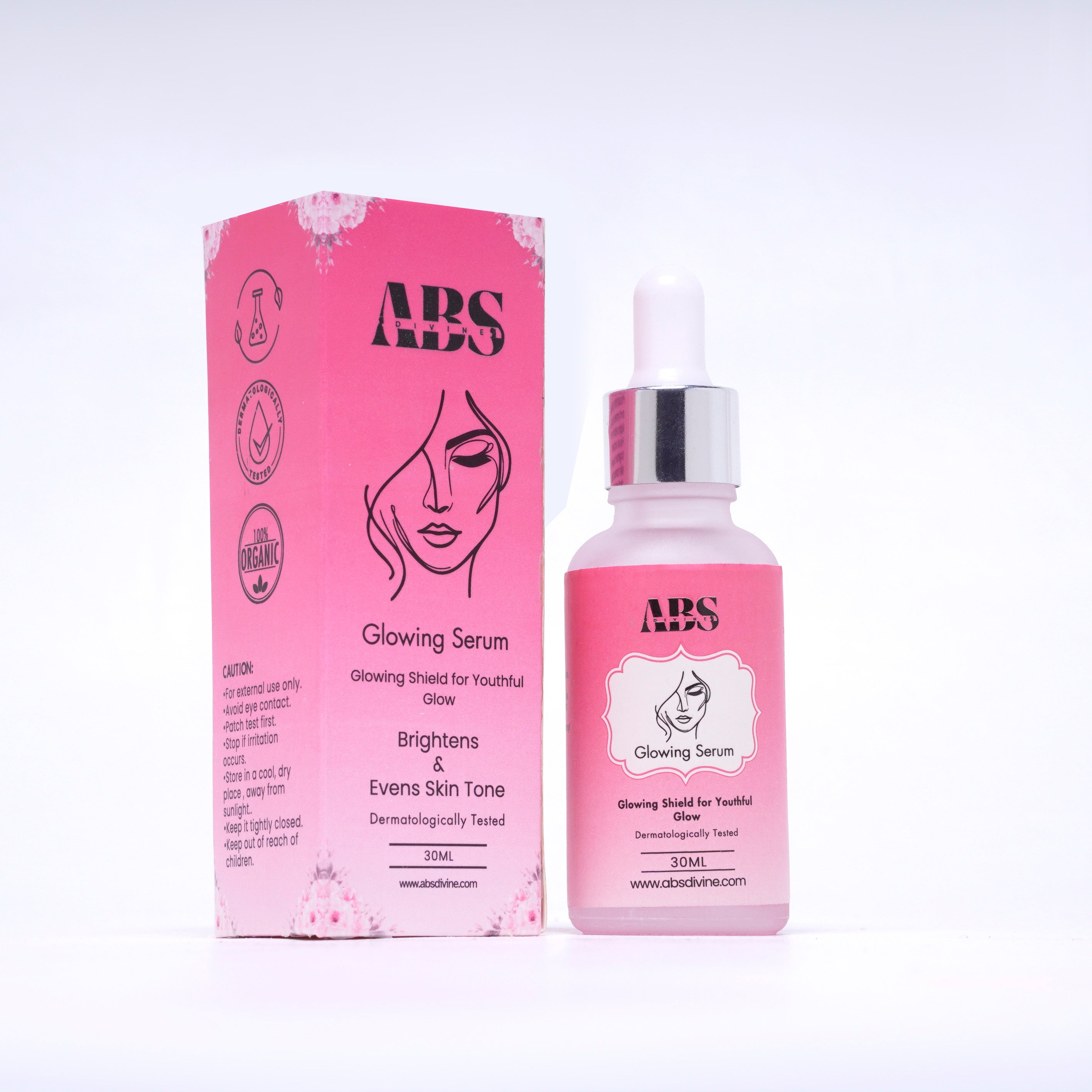ABS Divine Skin Brightening Glow Serum 30ML for radiant and even-looking skin